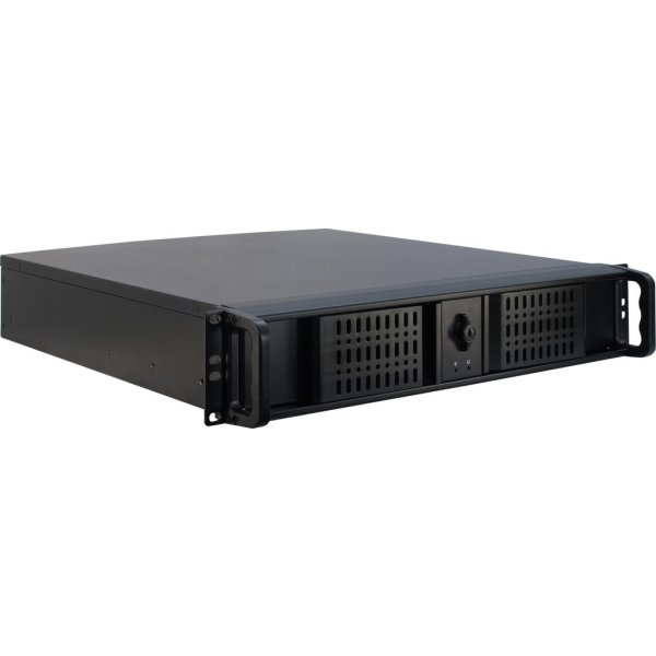 Inter-Tech 2U-2098-SK, Rack, Server, Schwarz, micro ATX, Mini-ITX, Stahl, 2U