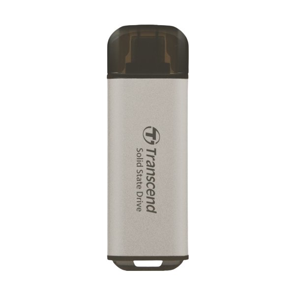 Transcend ESD300, 512 GB, USB Typ-C, 1050 MB/s, 10 Gbit/s, Silber