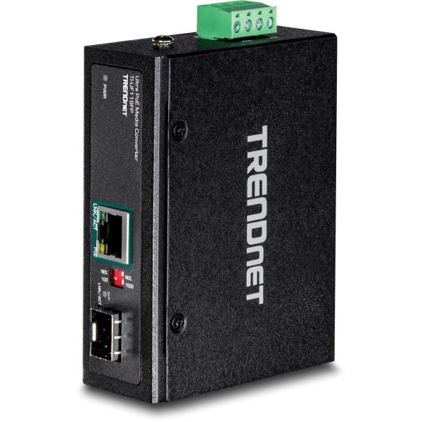 TRENDnet TI-UF11SFP, 1000 Mbit/s, IEEE 802.3, IEEE 802.3ab, IEEE 802.3af, IEEE 802.3at, IEEE 802.3bt, IEEE 802.3u, IEEE 802.3x, IEEE..., 10 Gigabit Ethernet, Schnelles Ethernet, Gigabit Ethernet, 10 Mbit/s, Voll, Halb, SFP