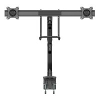 StarTech.com Doppel Monitorarm - Heavy Duty - Tüllen- / Schreibtischklemmenhalterung, Klemme, 16 kg, 43,2 cm (17"), 81,3 cm (32"), 100 x 100 mm, Schwarz