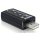 Delock 61645, USB 2.0, 2x 3,5, Schwarz