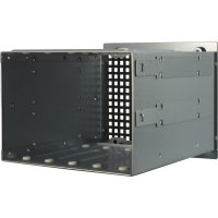 Inter-Tech 3U-30248, Rack, Server, Schwarz, Edelstahl, ATX, micro ATX, Mini-ITX, SSI CEB, Stahl, 3U