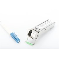 DIGITUS HP-kompatibles mini GBIC (SFP) Module, 1.25 Gbps,...