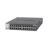 Netgear M4300-24X, Managed, L3, 10G Ethernet (100/1000/10000), Rack-Einbau, 1U