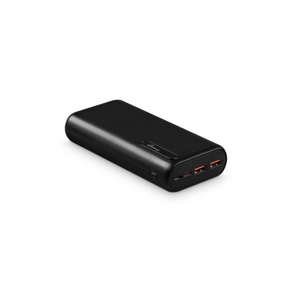 MEDIARANGE MR756, 20000 mAh, Lithium-Ion (Li-Ion), Quick Charge 3.0, 3,7 V, 18 W, Schwarz