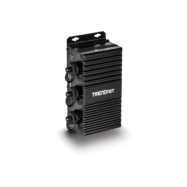 TRENDnet TI-EU120, Gigabit Ethernet, Schwarz, 15,4 W, -40 - 75 °C, 834 g