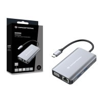 Conceptronic DONN21G, Kabelgebunden, USB 3.2 Gen 1 (3.1...