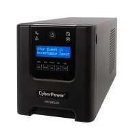 CyberPower Systems CyberPower PR750ELCD Line-Interactive USV 750VA/675W Tower, Reine Sinuswelle, AVR, LCD, Ausgang (6) IEC, RS232, USB (HID), EPO, Expansion Port für opt. Netzwerkkomunikation, Line-Interaktiv, 0,75 kVA, 675 W, Reiner Sinus, 150 V, 301 V