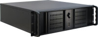 Inter-Tech 3U-3098-S, Rack, Server, Schwarz, ATX, micro ATX, Mini-ITX, Stahl, 3U