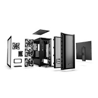 Be Quiet! Shadow Base 800 FX Black, Midi Tower, PC, Schwarz, ATX, EATX, micro ATX, Mini-ITX, Acrylnitril-Butadien-Styrol (ABS), Stahl, Gehärtetes Glas, Multi