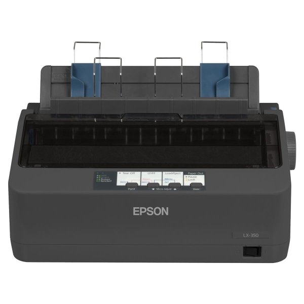 Epson LX-350, 357 Zeichen pro Sekunde, 240 x 144 DPI, 312 Zeichen pro Sekunde, 78 Zeichen pro Sekunde, 10,12 Zeichen pro Zoll, 5 Kopien