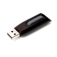 Verbatim V3 - USB 3.0-Stick 128 GB - Schwarz, 128 GB, USB...