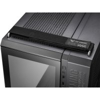 ASUS TUF Gaming GT502 PLUS, Midi Tower, PC, Schwarz, ATX, micro ATX, Mini-ITX, 16,3 cm, 40 cm