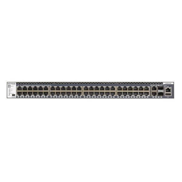 Netgear M4300-52G, Managed, L3, Gigabit Ethernet (10/100/1000), Rack-Einbau, 1U