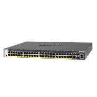 Netgear M4300-52G-PoE+ 550W PSU, Managed, L2/L3/L4, Gigabit Ethernet (10/100/1000), Power over Ethernet (PoE), Rack-Einbau, 1U