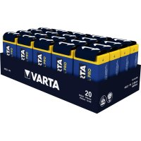 Varta 04022211111, Einwegbatterie, 9V, Alkali, 9 V, 20...