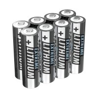 Ansmann 4+4 Lithium AA, Einwegbatterie, AA, Lithium, 1,5...