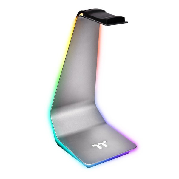 Thermaltake ARGENT HS1 RGB, Headset-Ständer, Aluminium, 623 g, Schwarz, Grau