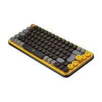 Logitech POP Keys Wireless Mechanical Keyboard With Emoji...