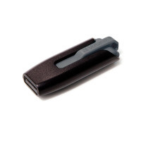 Verbatim V3 - USB 3.0-Stick 32 GB - Schwarz, 32 GB, USB Typ-A, 3.2 Gen 1 (3.1 Gen 1), 80 MB/s, Dia, Schwarz, Grau