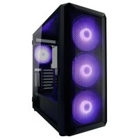 LC-Power Gaming 804B, Midi Tower, PC, Schwarz, ATX, micro...