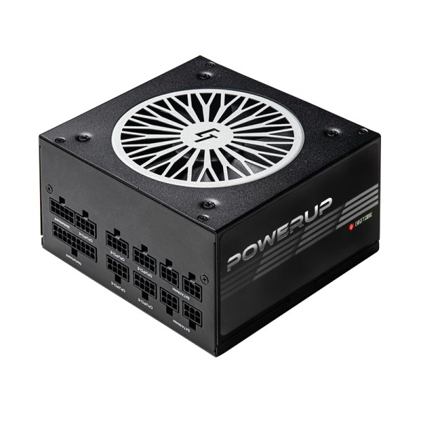 Chieftec PowerUp GPX-750FC, 750 W, 100 - 240 V, 47 - 63 Hz, 10 A, Aktiv, 110 W