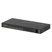 Netgear M4250-10G2F, Managed, L2/L3, Gigabit Ethernet (10/100/1000), Power over Ethernet (PoE), Rack-Einbau, 1U