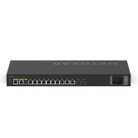 Netgear M4250-10G2XF-PoE++, Managed, L2/L3, Gigabit Ethernet (10/100/1000), Power over Ethernet (PoE), Rack-Einbau, 1U