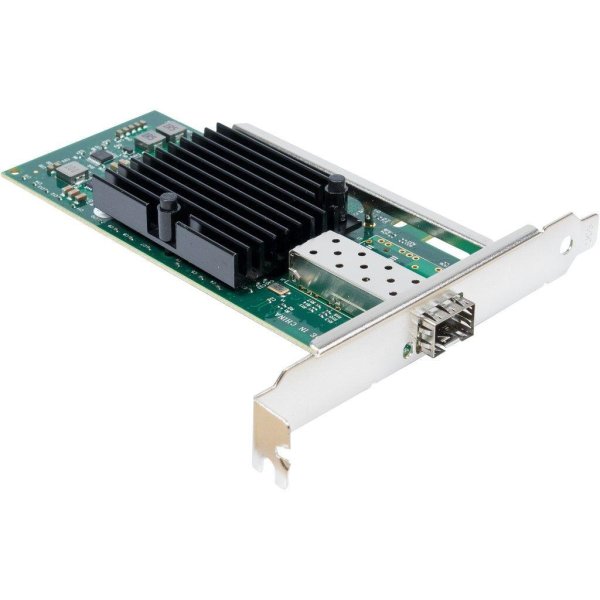 Inter-Tech ST-7211, Eingebaut, Kabelgebunden, PCI Express, Faser, 10000 Mbit/s