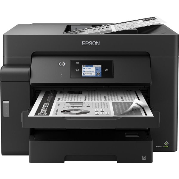 Epson EcoTank Monodrucker ET-M16600, Tintenstrahl, Monodruck, 4800 x 2400 DPI, Monokopie, A3, Schwarz