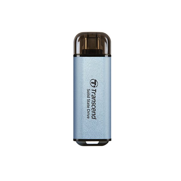 Transcend ESD300C, 1 TB, USB Typ-C, 1050 MB/s, Blau