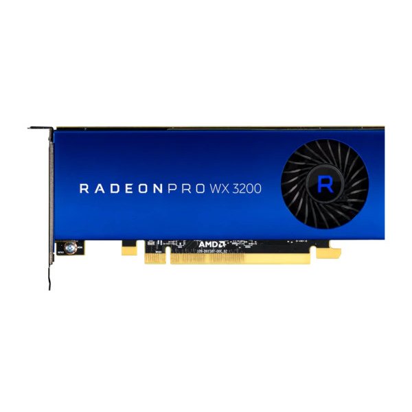 AMD Radeon Pro WX 3200, Radeon Pro WX 3200, 4 GB, GDDR5, 128 Bit, 7680 x 4320 Pixel, PCI Express x16 3.0