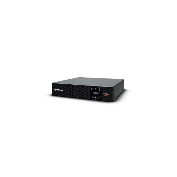 CyberPower Systems CyberPower PR750ERT2U Line-Interactive USV USV 750VA/750W Tower/Rack 2U, Sinuswelle, PFC-kompatibel, AVR, BMS Battery Management, GreenPower, LCD, USB, Expansion Port für opt. Netzwerkkomunikation, inkl. 19" Railkit, Line-Interaktiv, 0,