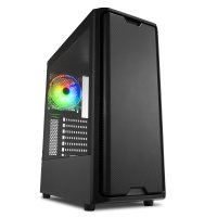 Sharkoon SK3 RGB, Midi Tower, PC, Schwarz, ATX, micro...