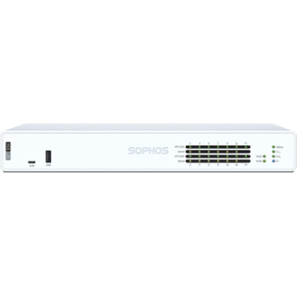 Sophos XGS 136, 11,5 Gbit/s, 4,7 Gbit/s, 2,5 Gbit/s, 3300 Mbit/s, 1000 Mbit/s, 950 Mbit/s