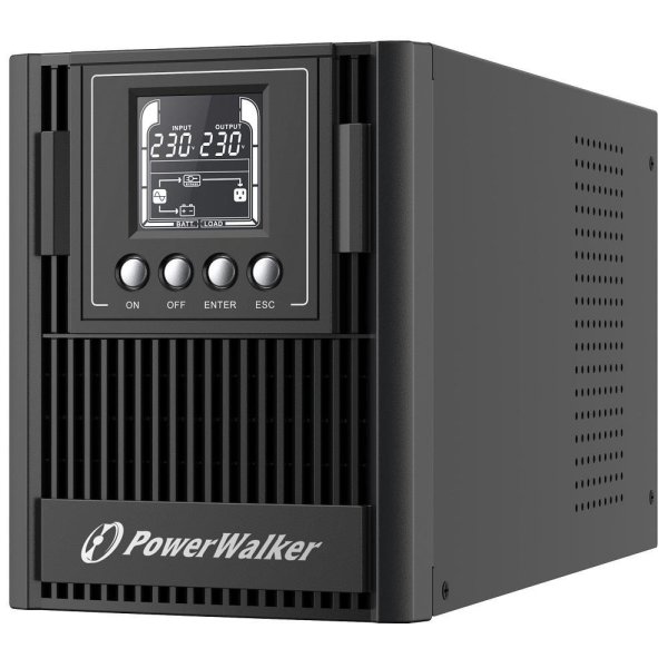 BlueWalker PowerWalker VFI 1000 AT, Doppelwandler (Online), 1 kVA, 900 W, Reiner Sinus, 80 V, 300 V