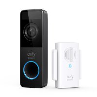 Anker Innovations Eufy Video Doorbell 1080p, Schwarz,...