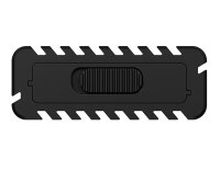 ICY BOX IB-1817MCT-C31, SSD-Gehäuse, M.2, PCI Express 3.0, Serial ATA III, 10 Gbit/s, USB Anschluss, Schwarz