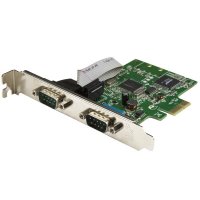 StarTech.com 2 Port PCI Express Seriell Karte mit 16C1050...