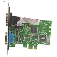 StarTech.com 2 Port PCI Express Seriell Karte mit 16C1050 UART - RS232, PCIe, Seriell, Full-height / Low-profile, RS-232, CE, FCC, Microsoft WHQL, SystemBase - SB16C1052PCI