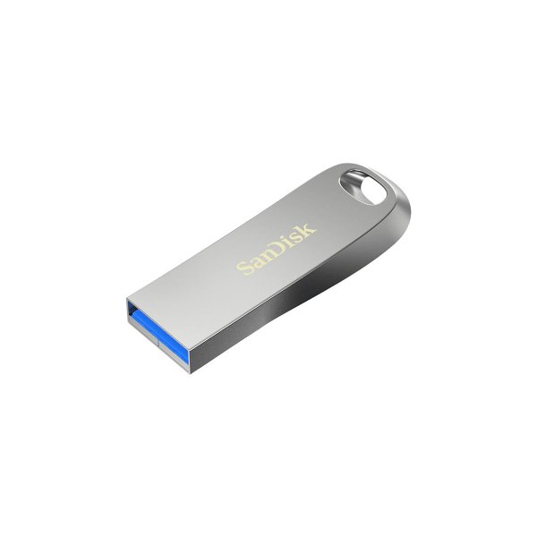 SanDisk Ultra Luxe, 512 GB, USB Typ-A, 3.2 Gen 1 (3.1 Gen 1), 150 MB/s, Ohne Deckel, Silber