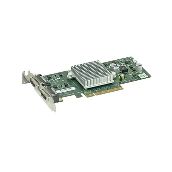 Supermicro AOC-STG-I2, Eingebaut, Kabelgebunden, PCI Express, Ethernet, Silber