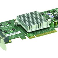 Supermicro AOC-STG-I2, Eingebaut, Kabelgebunden, PCI Express, Ethernet, Silber