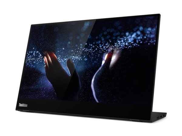 Lenovo M14t, 35,6 cm (14"), 1920 x 1080 Pixel, Full HD, LED, 8 ms, Schwarz