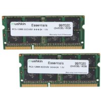 Mushkin SO-DIMM 16GB DDR3 Essentials, 16 GB, 2 x 8 GB,...