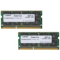 Mushkin SO-DIMM 16GB DDR3 Essentials, 16 GB, 2 x 8 GB,...