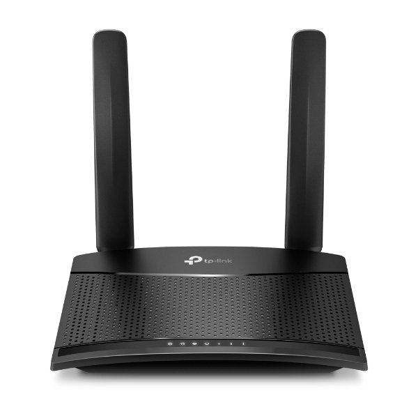 TP-LINK 300 Mbps Wireless N 4G LTE Router, Wi-Fi 4 (802.11n), Einzelband (2,4GHz), Ethernet/LAN, 3G, Schwarz, Tabletop-Router