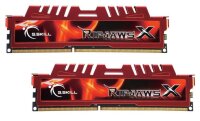 G.Skill 16GB DDR3-1600, 16 GB, 2 x 8 GB, DDR3, 1600 MHz,...