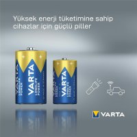 Varta -4920/2B, Einwegbatterie, D, Alkali, 1,5 V, 2 Stück(e), Blau, Gold