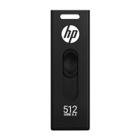 HP PNY x911w, 512 GB, USB Typ-A, 3.2 Gen 1 (3.1 Gen 1), 410 MB/s, Dia, Schwarz